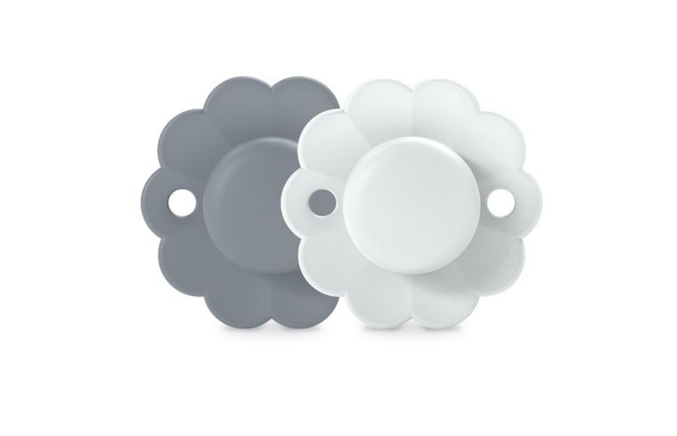 Suavinex, SX Pro, Wonder smoczek fizjologiczny, silikonowy, Spring Lake + Illusion Blue, 0-6m, 2 szt.