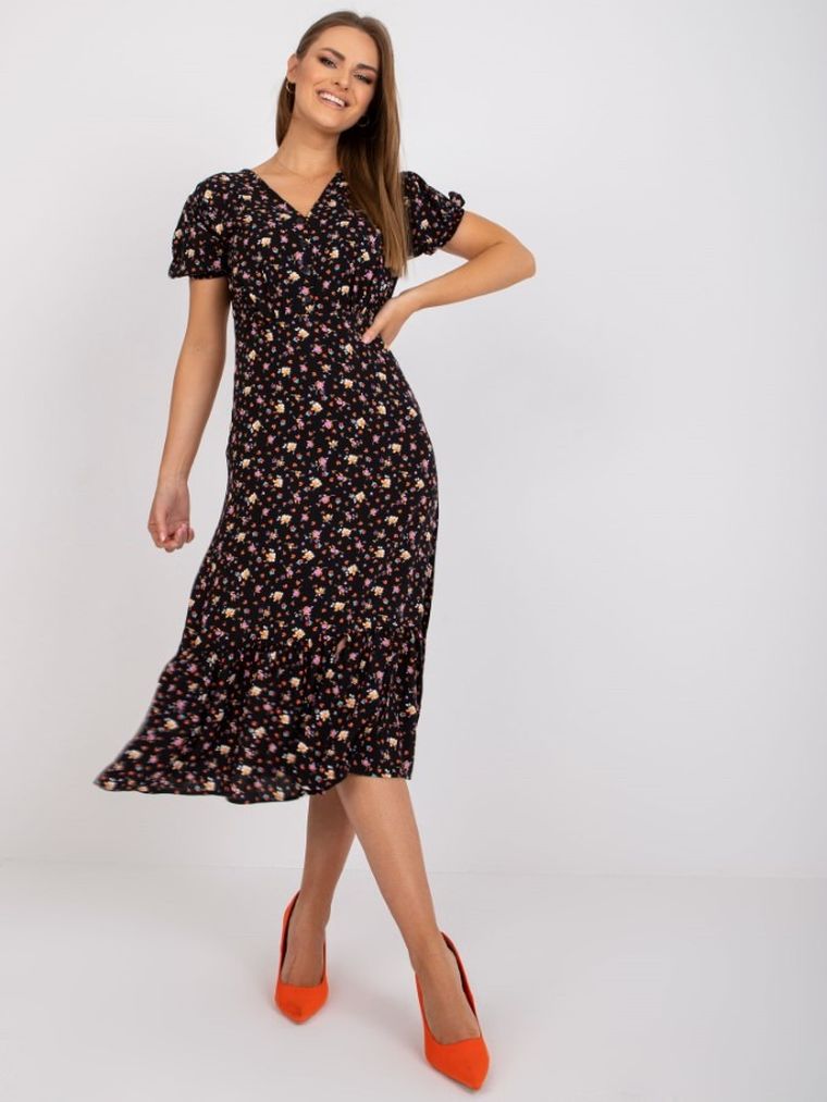 Sukienka damska, czarna, Rue Paris