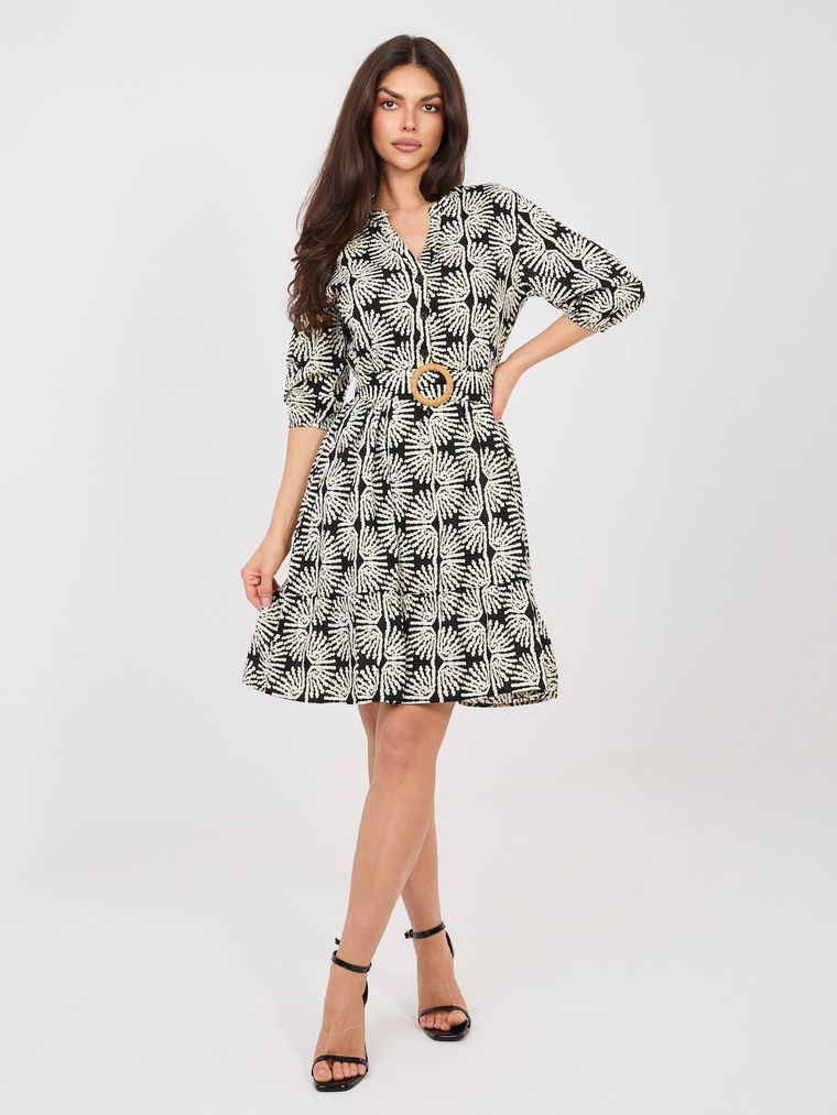 Sukienka damska, czarna, Sublevel