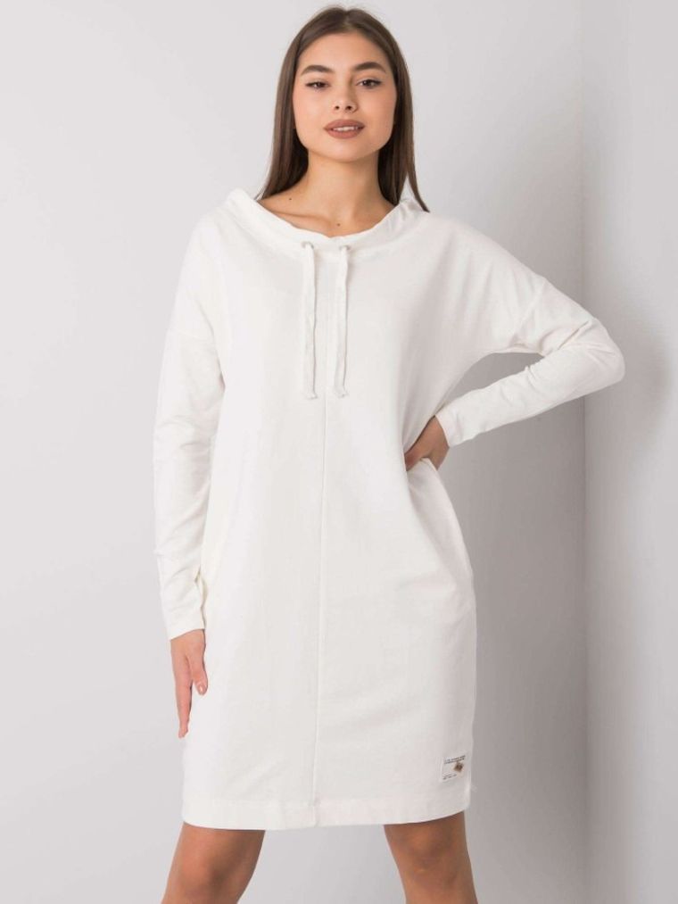 Sukienka damska, ecru, Relevance