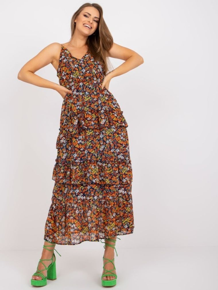 Sukienka damska, granatowa, Factory Price