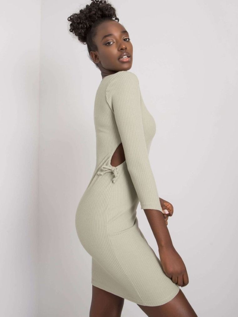 Sukienka damska, miętowa, Lakerta