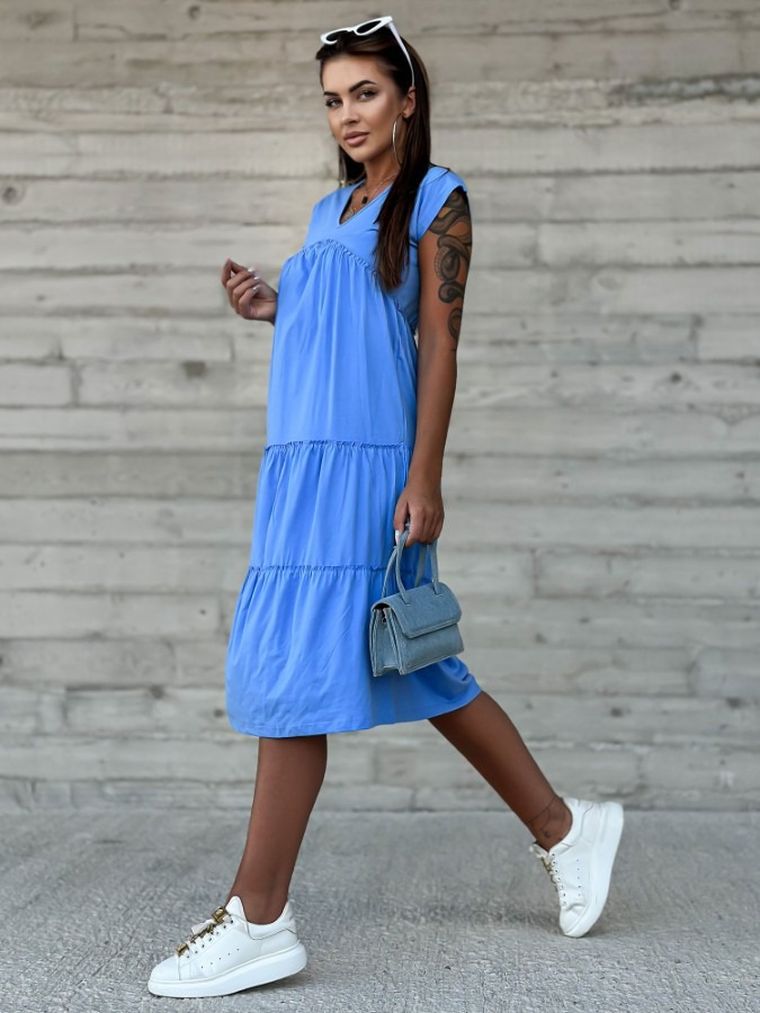 Sukienka damska, niebieska, Mayflies