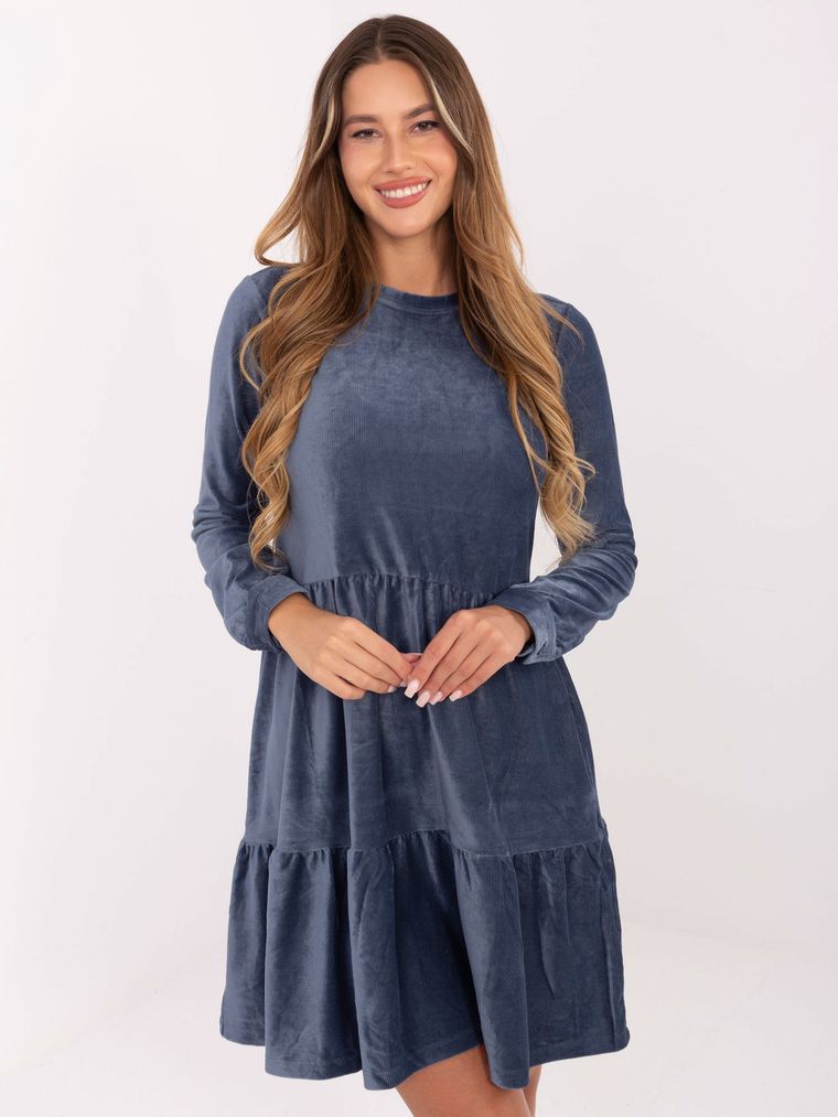 Sukienka damska, niebieska, Sublevel