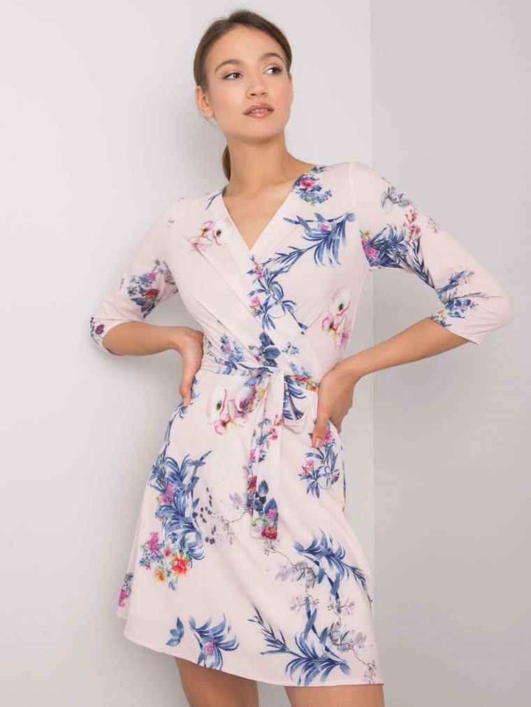 Sukienka damska, różowa, Lakerta