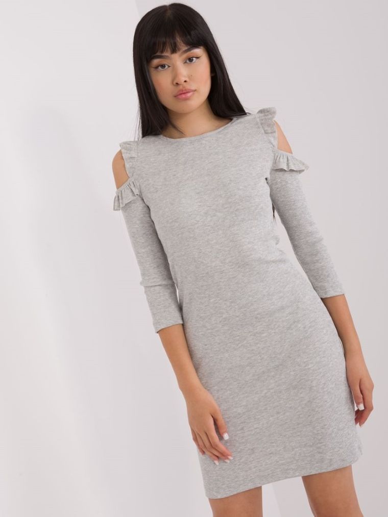 Sukienka damska, szara, Lily Rose