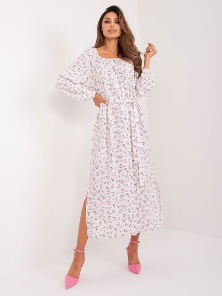 Sukienka damska z długim rękawem, mix, Lakerta