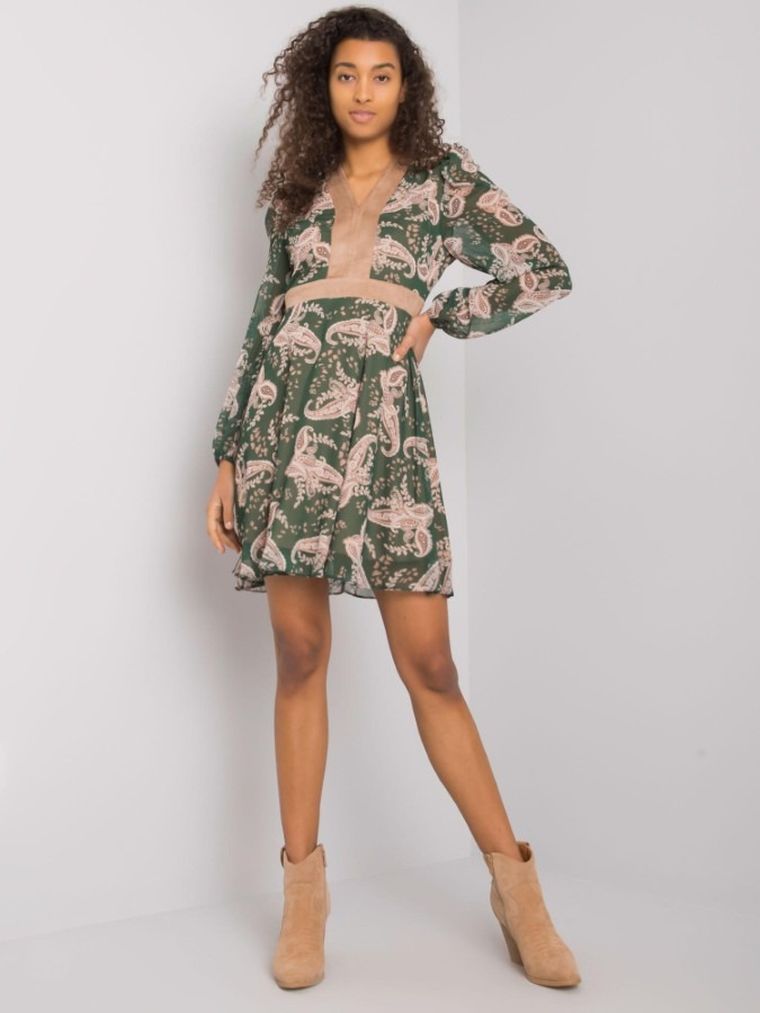 Sukienka damska, zielona, Factory Price