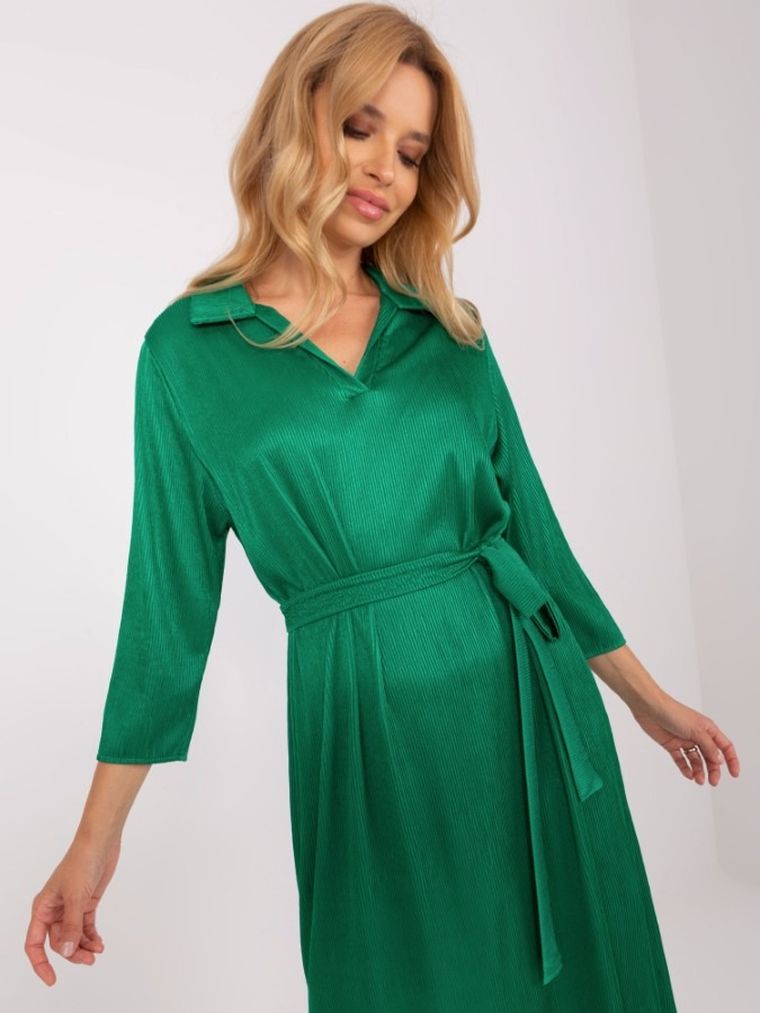 Sukienka damska, zielona, Lakerta