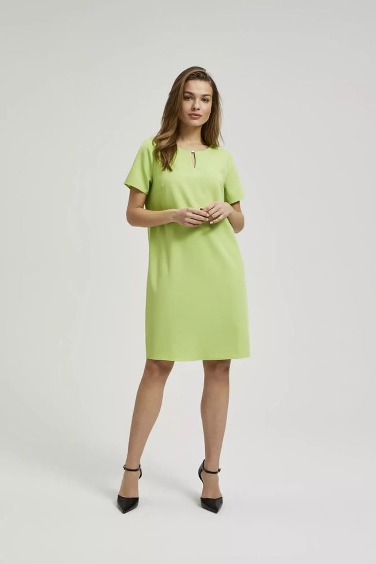 Sukienka damska, zielona, Moodo