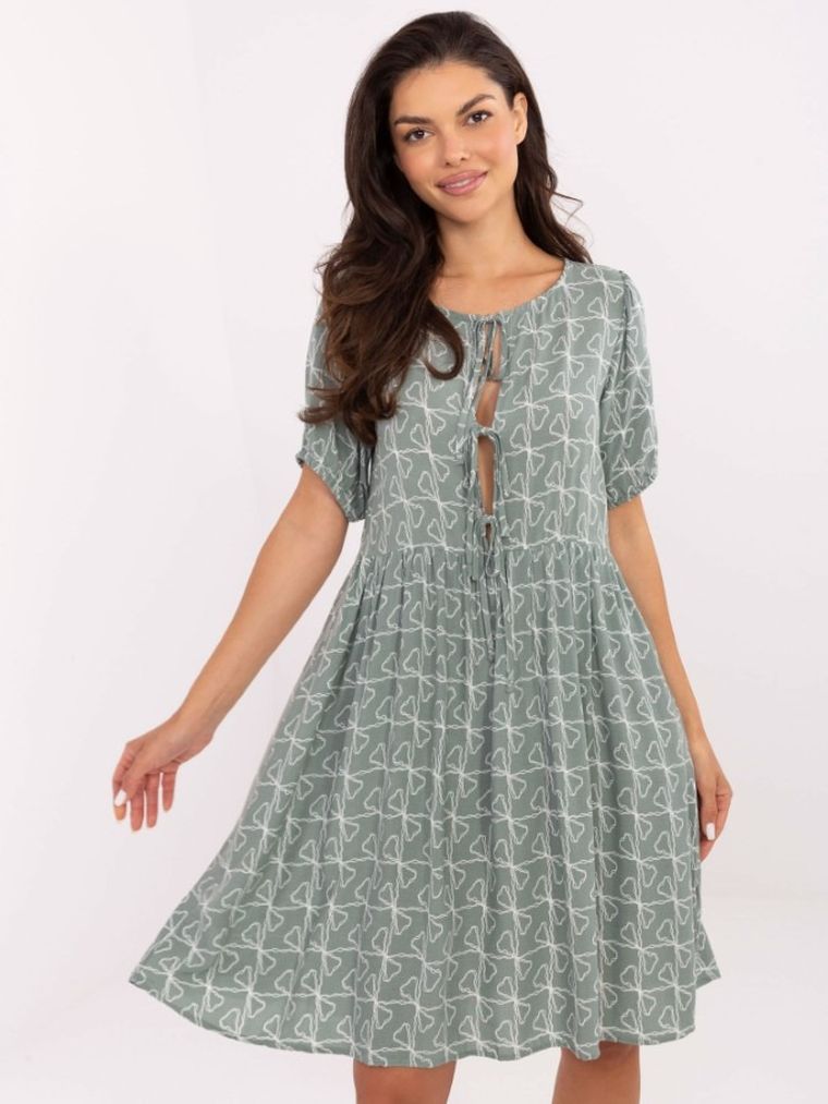 Sukienka damska, zielona, Sublevel