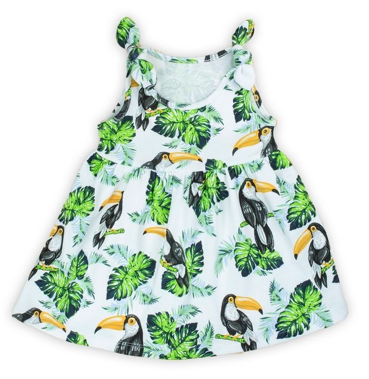 Sukienka dziewczęca na ramiączka, mix, Nicol