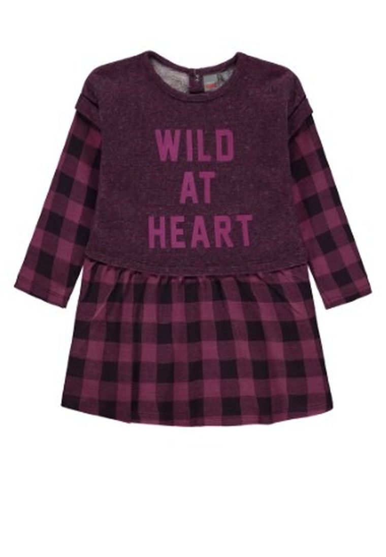 Sukienka dziewczęca z długim rękawem, mix, Kanz