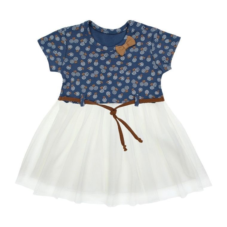 Sukienka dziewczęca z długim rękawem, mix, Nicol