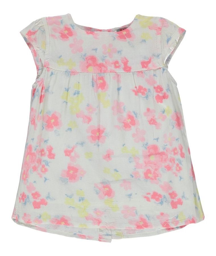 Sukienka dziewczęca z krótkim rękawem, mix, Kanz