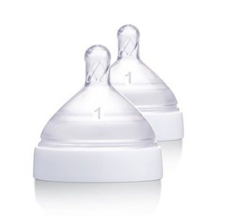 Summer Infant, Born Free, smoczek antykolkowy, 0m+, 2 szt.