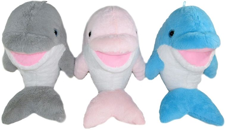 Sun-Day, Delfin, maskotka, 40 cm, 1 szt.