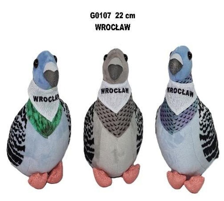 Sun-Day, Gołąb "Wrocław", maskotka, 22 cm, 1 szt.