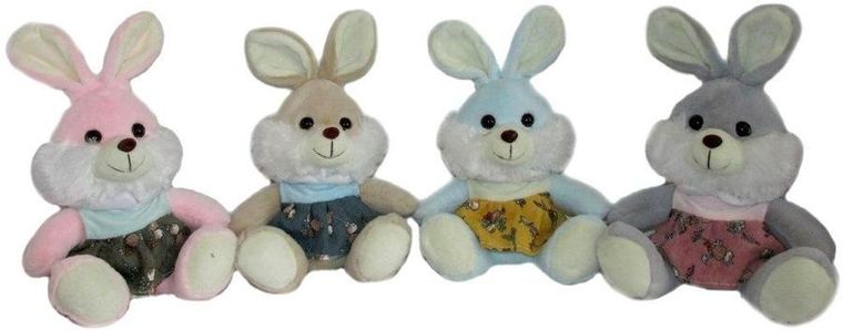 Sun-Day, Królik w ubranku, maskotka, 22 cm, 1 szt.