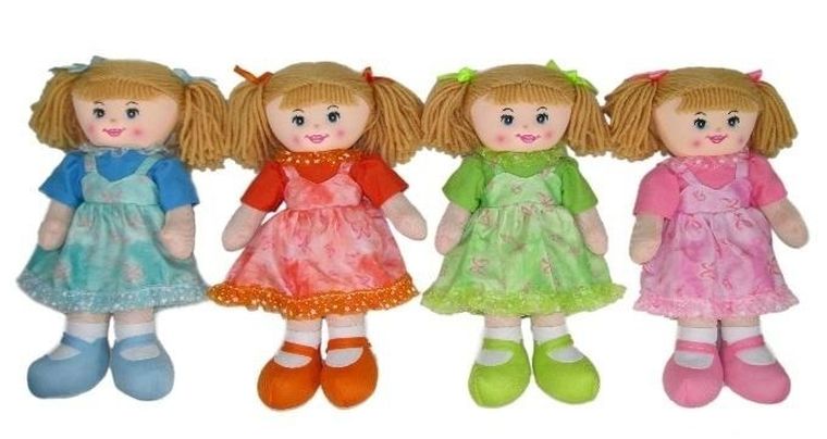 Sun-Day, lalka szmaciana, 30 cm, 1 szt.