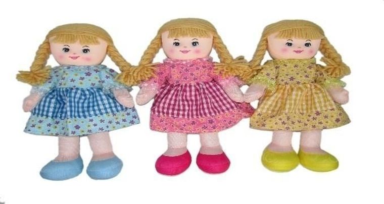 Sun-Day, lalka szmaciana, 40 cm, 1 szt.