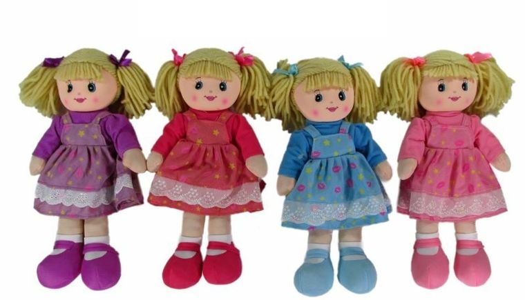 Sun-Day, lalka szmaciana z dźwiękiem, 40 cm