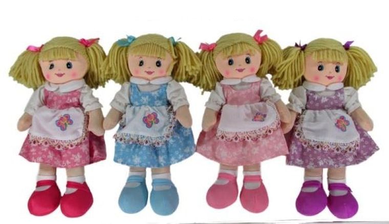 Sun-day, lalka szmaciana z głosem, 30 cm, 1 szt.