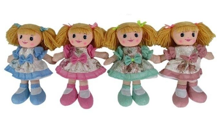 Sun-Day, lalka szmaciana, z głosem, 30 cm, 1 szt.