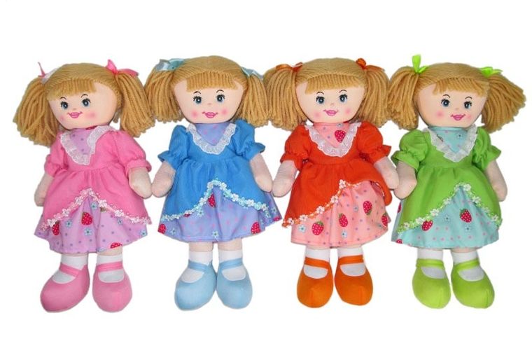 Sun-Day, lalka szmaciana z głosem, 50 cm