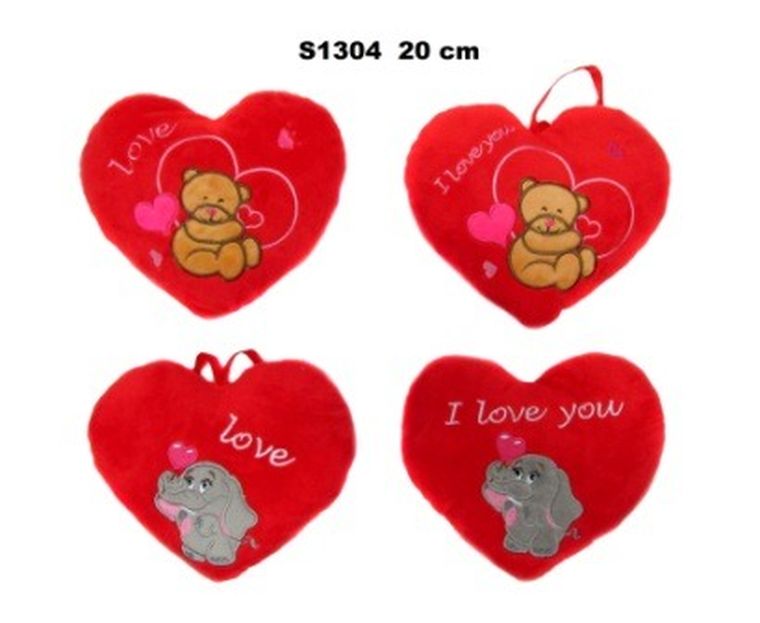 Sun-Day, maskotka, serce, I Love you, 20 cm