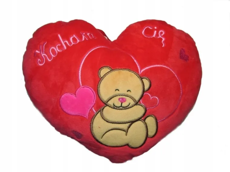 Sun-Day, maskotka, serce, Kocham Cię, 30-25 cm