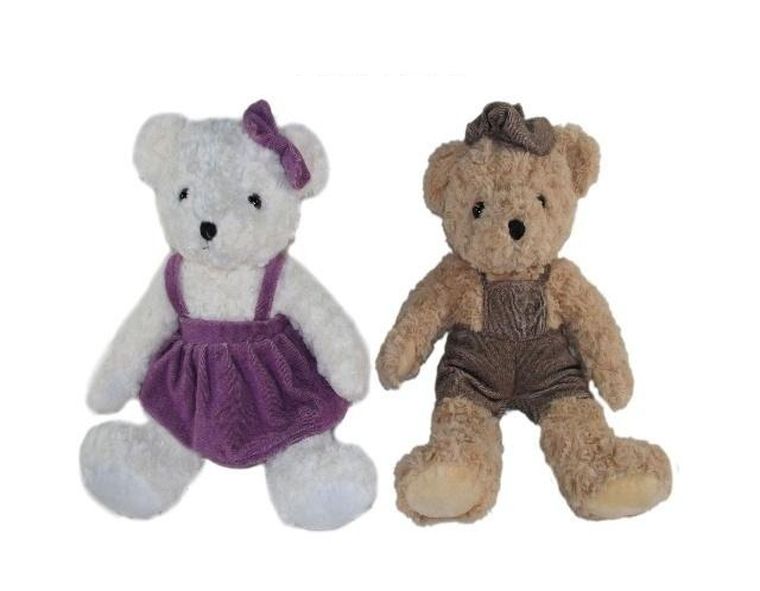 Sun-Day, Miś w ubranku, maskotka, 25 cm, 1 szt.