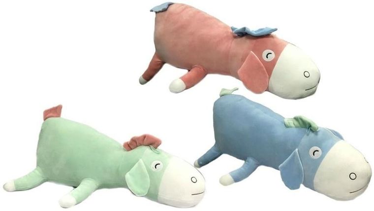 Sun-Day, Osioł, maskotka, poduszka, 70 cm, 1 szt.