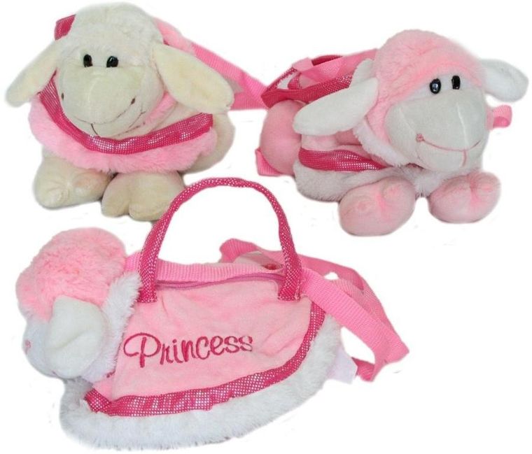 Sun-Day, Owieczka z torebką, maskotka, 25 cm