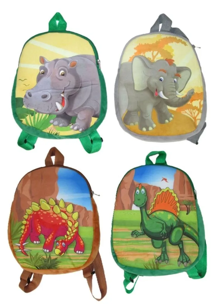 Sun-Day, plecak dla przedszkolaka, dzikie zwierzęta