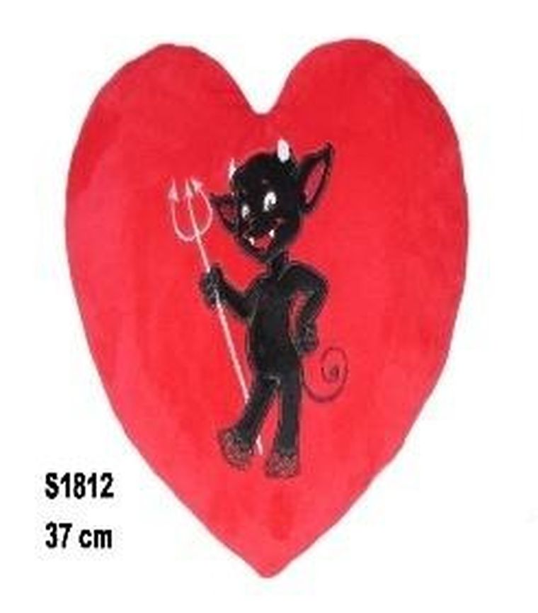 Sun-Day, Serce, Diabeł, maskotka, 37 cm