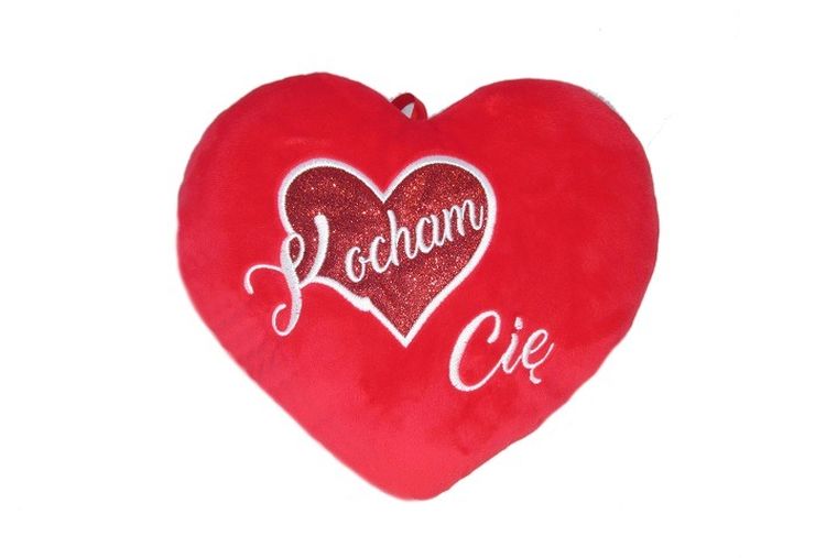 Sun-Day, Serce, Kocham Cię, maskotka, 20 cm