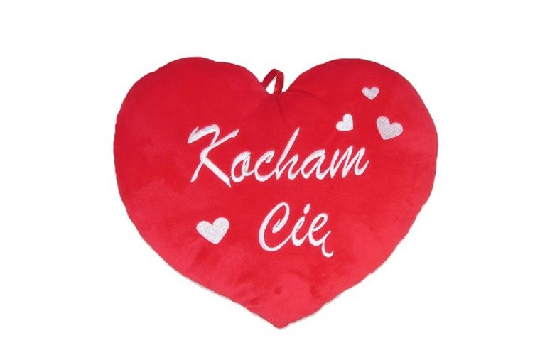 Sun-Day, Serce, Kocham Cię, maskotka, 37 cm