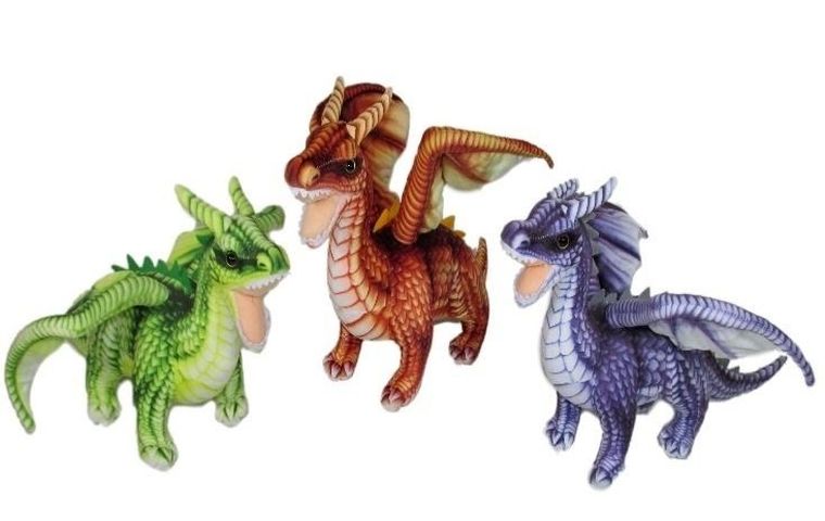 Sun-Day, smok, maskotka, 55 cm, 1 szt.