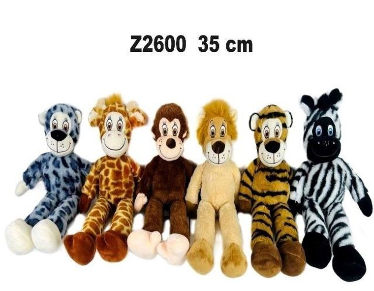 Sun-Day, Zwierzęta, dżungla, maskotka, 35 cm, 1 szt.