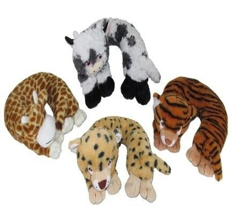 Sun-Day, zwierzęta, maskotka zagłówek, 30-32 cm, 1 szt.