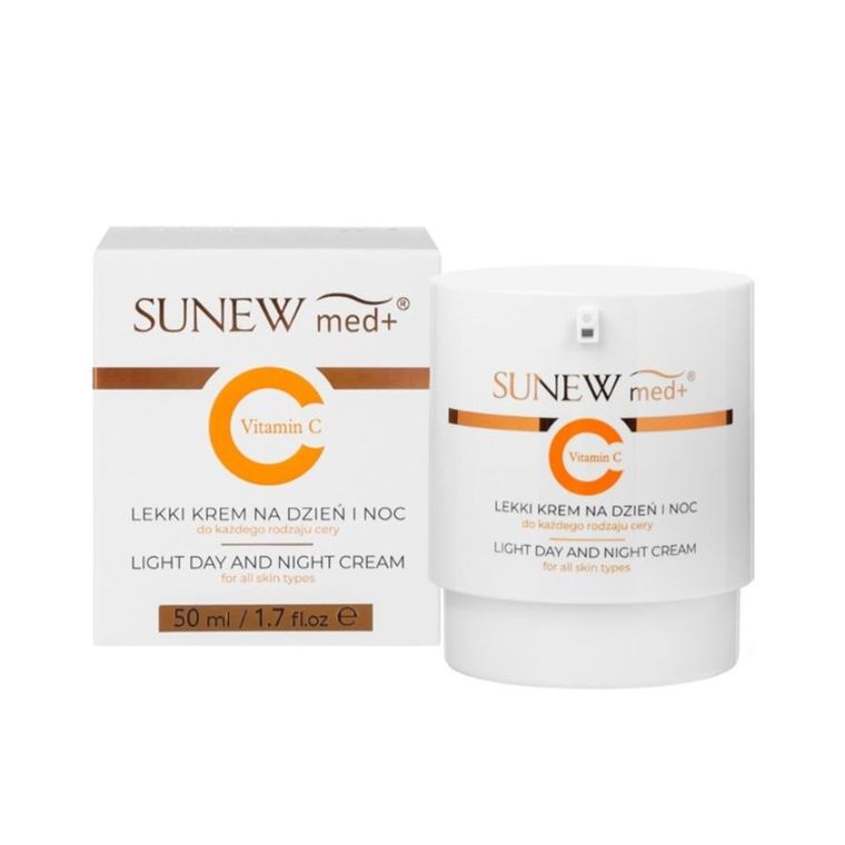 SunewMed+, Light Day & Night Cream, lekki krem na dzień i na noc, 50 ml