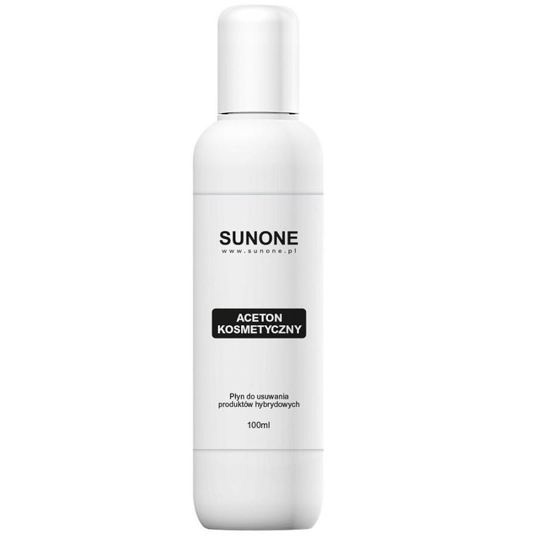 Sunone, aceton kosmetyczny do usuwania produktów hybrydowych, 100 ml