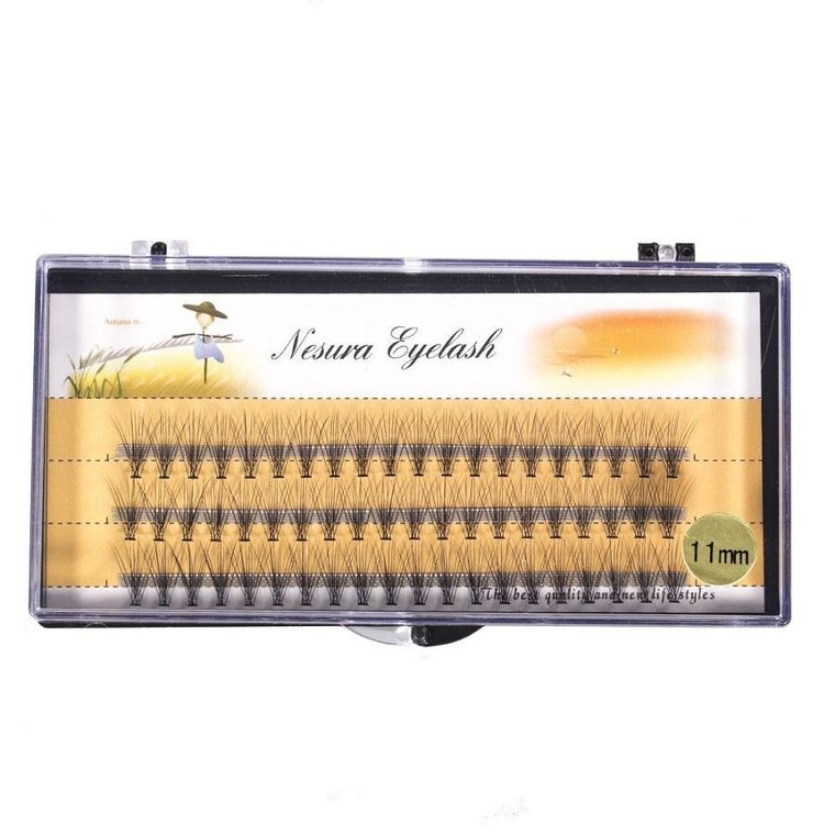 Sunone, Nesura, kępki rzęs, premium, 11mm, 60 szt.