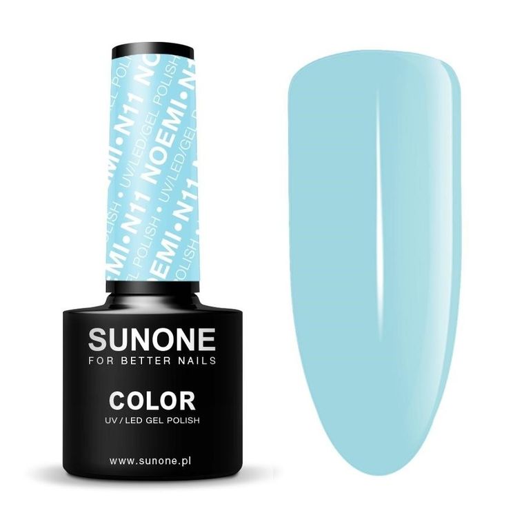 Sunone, UV/LED Gel Polish Color, lakier hybrydowy N11 Noemi, 5 ml