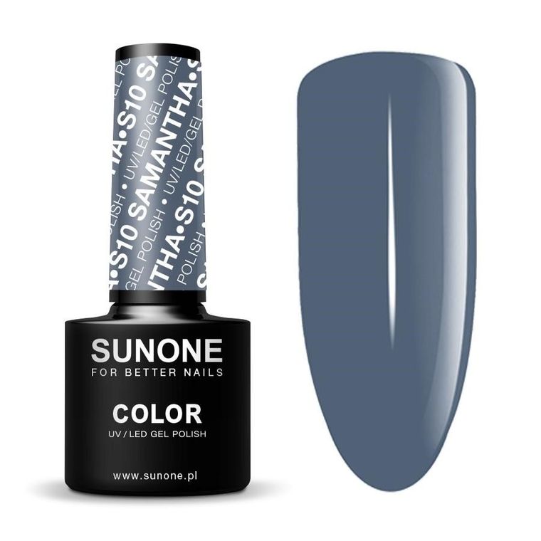 Sunone, UV/LED Gel Polish Color, lakier hybrydowy S10 Samantha, 5 ml