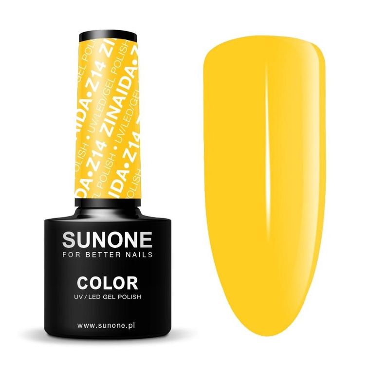 Sunone, UV/LED Gel Polish Color, lakier hybrydowy, Z14 Zinaida, 5 ml