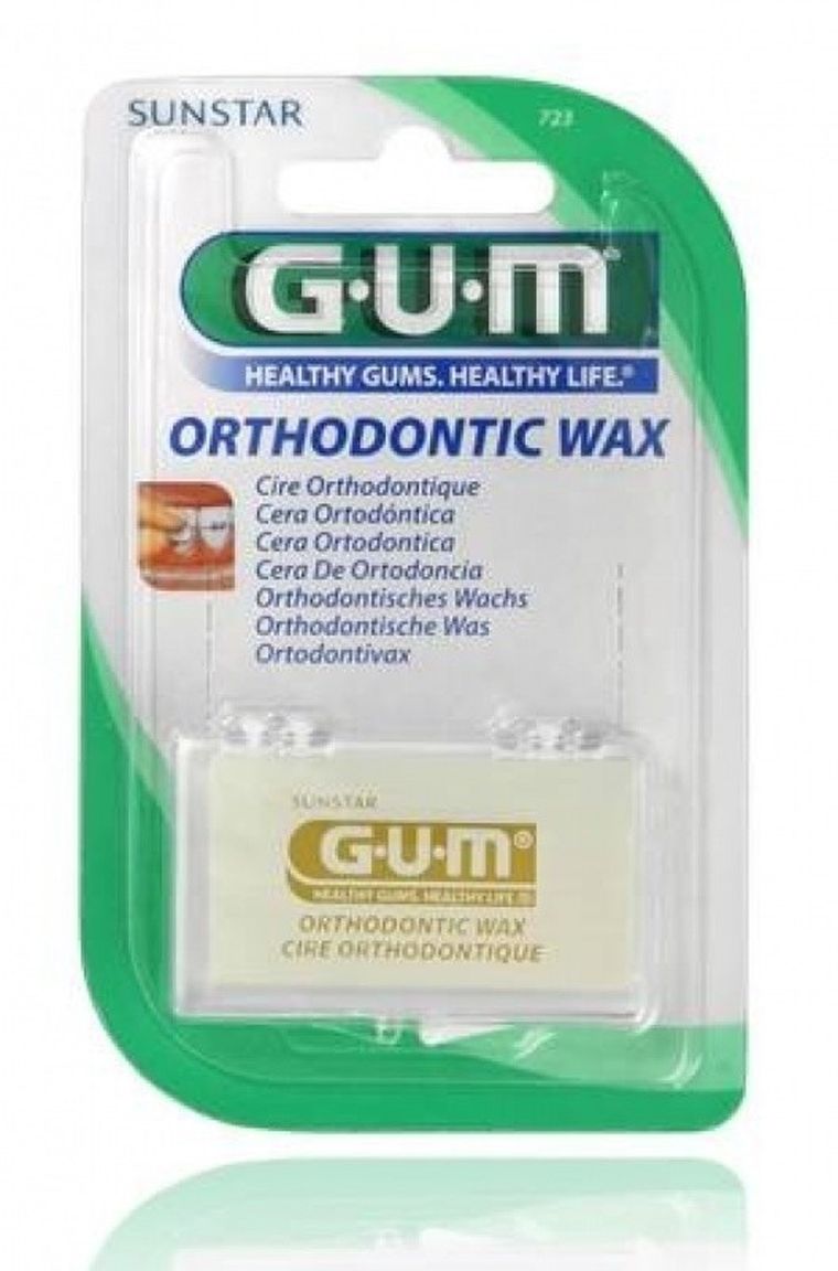 Sunstar, Gum, miętowy wosk ortodontyczny