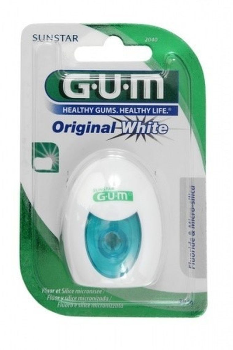Sunstar, Gum, Original White, nić, 30 m