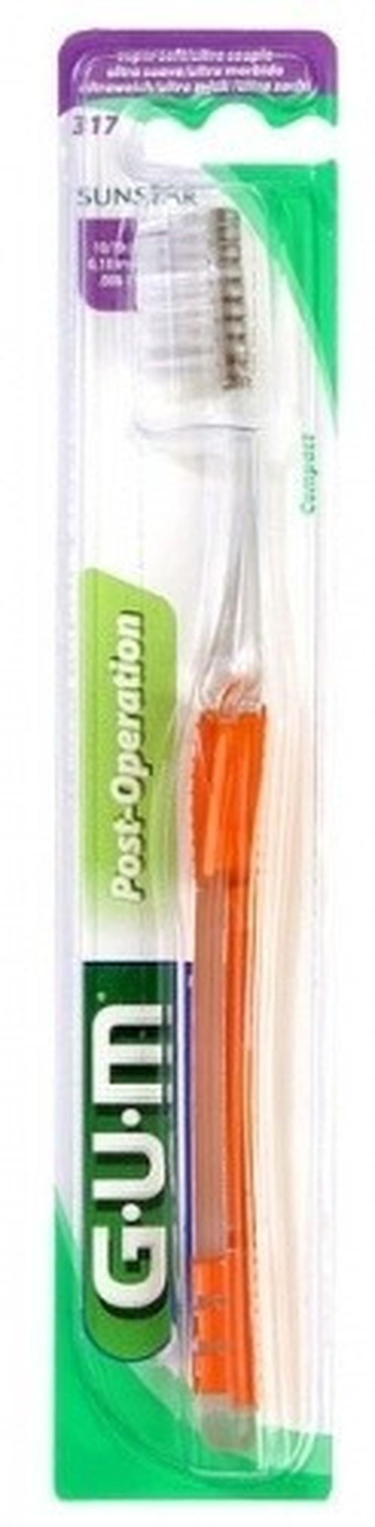 Sunstar, Gum, szczoteczka pooperacyjna, ultra miękka, 317